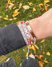 Load image into Gallery viewer, Come Lord Letter Bracelet
