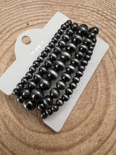 Load image into Gallery viewer, 5 for 1 set Faux Sterling Pearl Stretch Bracelet - 7 inch bracelets