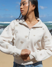 Load image into Gallery viewer, Floral Women's Half-Zip