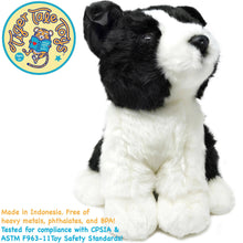 Load image into Gallery viewer, Borna the Border Collie | 11 Inch Stuffed Animal Plush