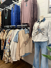 Load image into Gallery viewer, Cowboy Cheetah Crewneck Sweatshirt