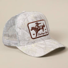 Load image into Gallery viewer, Cowboys Club Embroidered Patch Mesh Cap