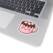 Load image into Gallery viewer, Cute Hot Cocoa Vinyl Sticker, 3" x 2.8"