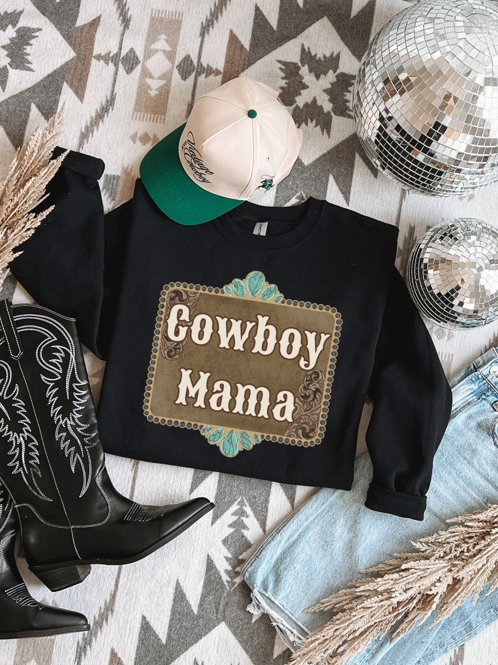 Cowboy Mama Crewneck