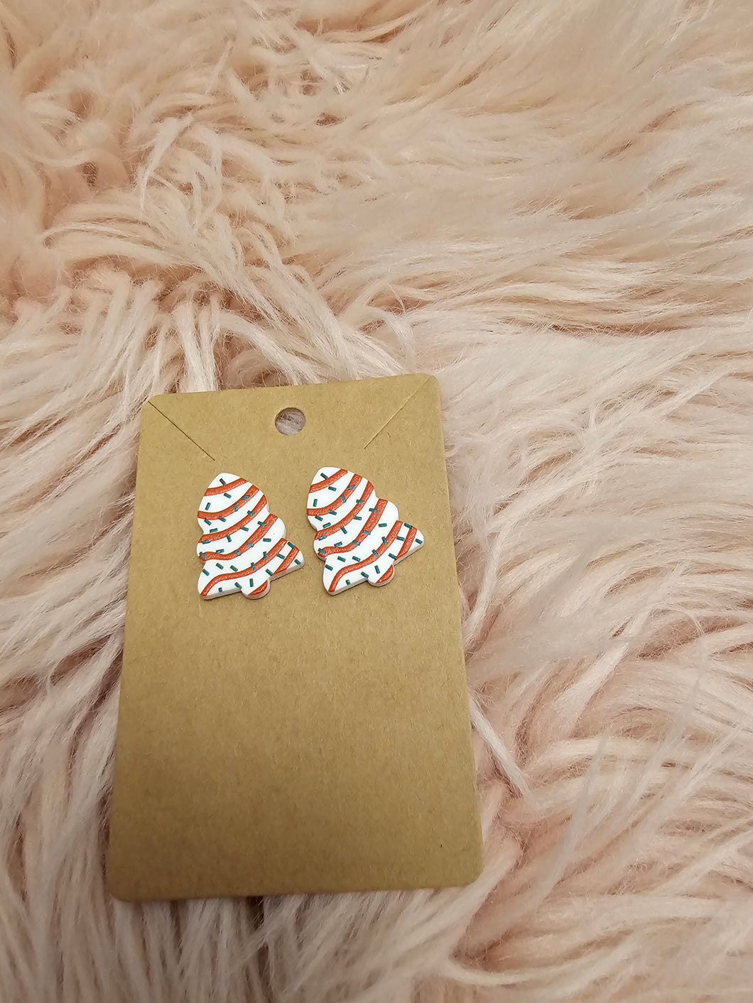 Christmss Tree 🎄 Cupcake Earrings