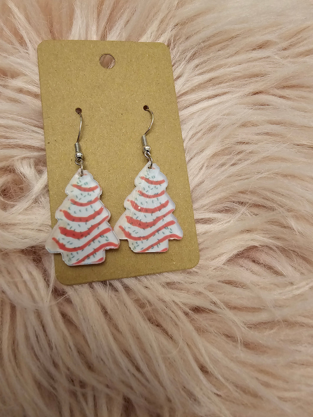 Christmas Tree 🎄 Cupcake 🧁 Earrings