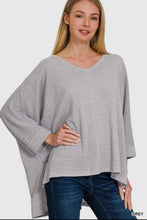 Load image into Gallery viewer, Grey Oversized Sweater
