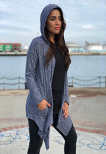 Load image into Gallery viewer, Blue Raindrop 💧 Flowy Cardigan
