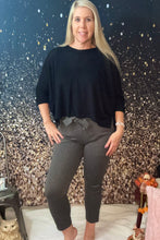Load image into Gallery viewer, Paper Bag Waist Style Pants With Front Tie &amp; Pockets
