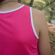 Load image into Gallery viewer, Pink With Sequin Detail Tank
