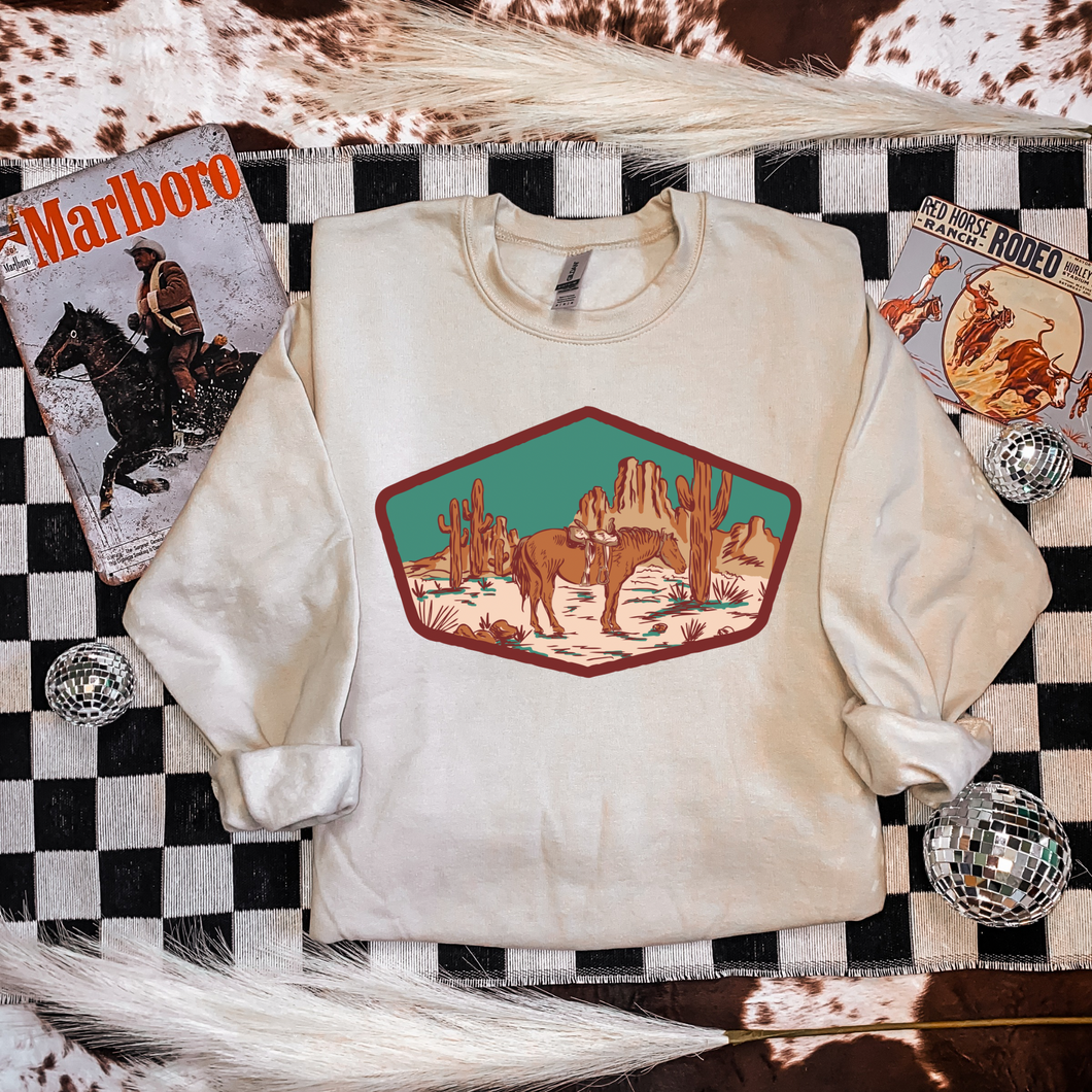 Cactus Clash Crewneck