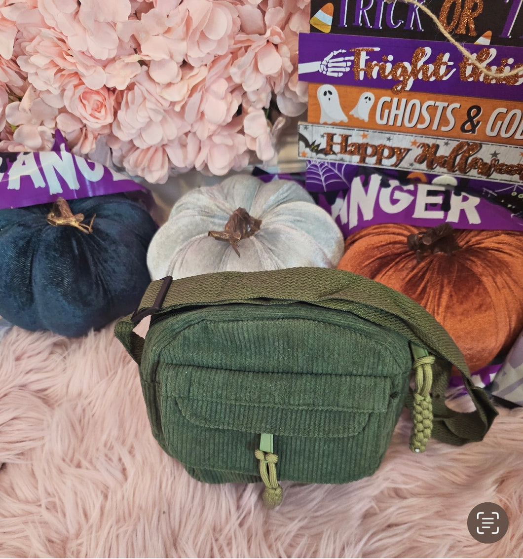 Assorted Corduroy Messenger Bags