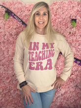 Load image into Gallery viewer, Long Sleeve In My Teacher Era
