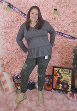 Load image into Gallery viewer, Charcoal Grey ⚪️ Flowy Long Sleeve Top
