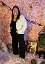 Load image into Gallery viewer, Fuzzy Off White ⚪️ Open Cardigan
