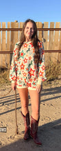 Load image into Gallery viewer, Comfortable Long Sleeve &amp; Short Set With Stars &amp; Western Prints
