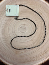 Load image into Gallery viewer, 4mm Faux Pearl Necklace - 28 inch
