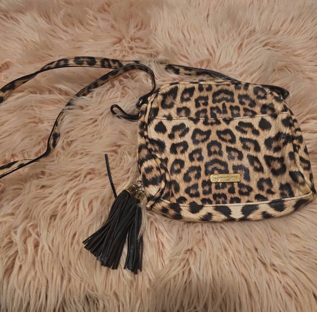 Jessica Simpson Leopard Crossbody Purse 👛