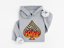 Load image into Gallery viewer, Flaming Spade Hoodie
