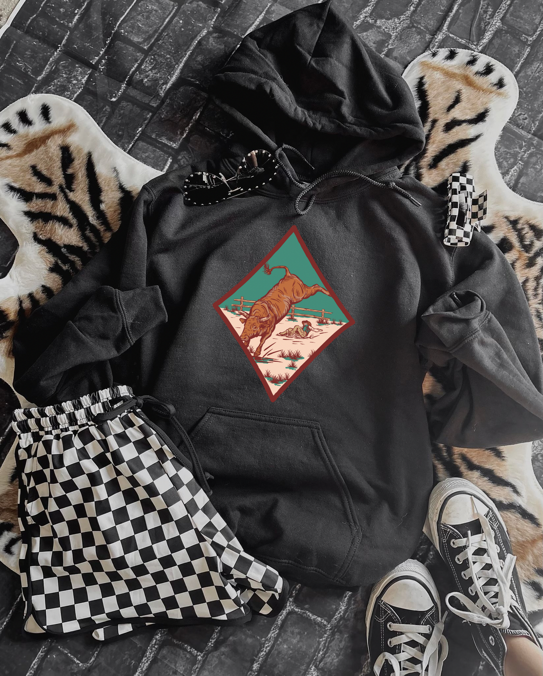 Eight Seconds Short Hoodie