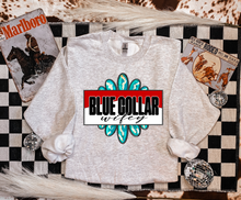 Load image into Gallery viewer, Blue Collar Wifey Crewneck
