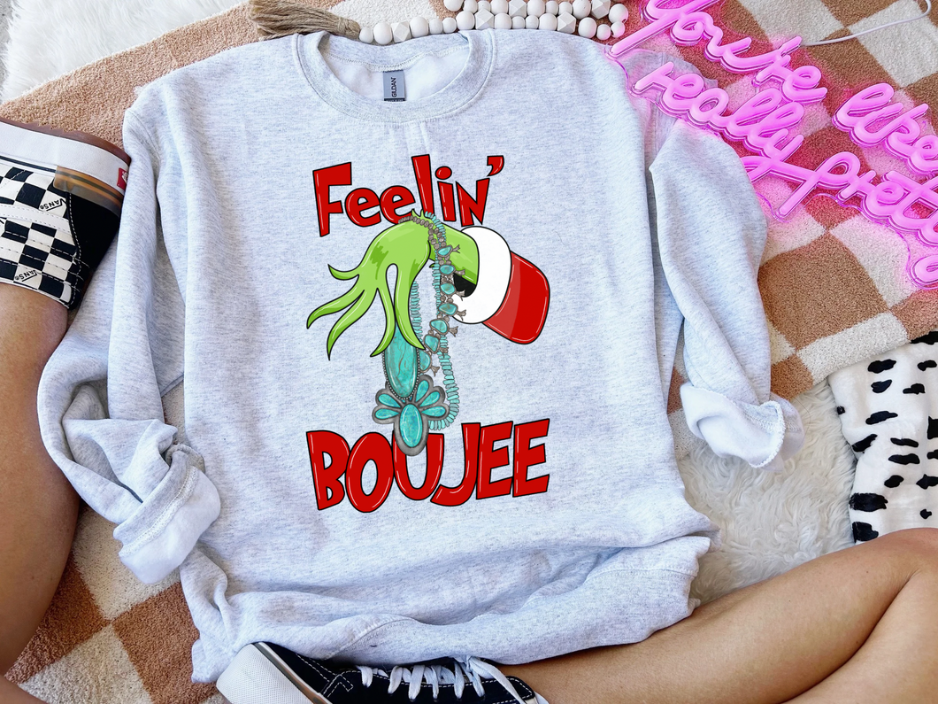 Feelin' Boujee Crewneck