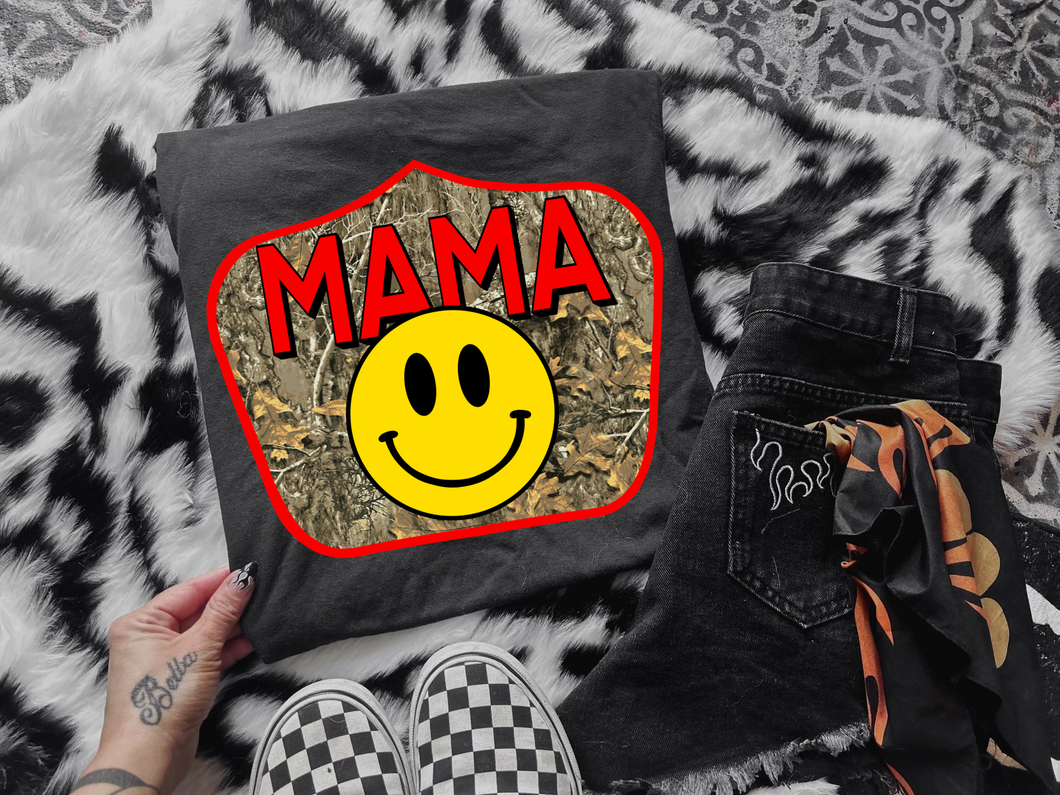 Camo Mama Graphic Tee