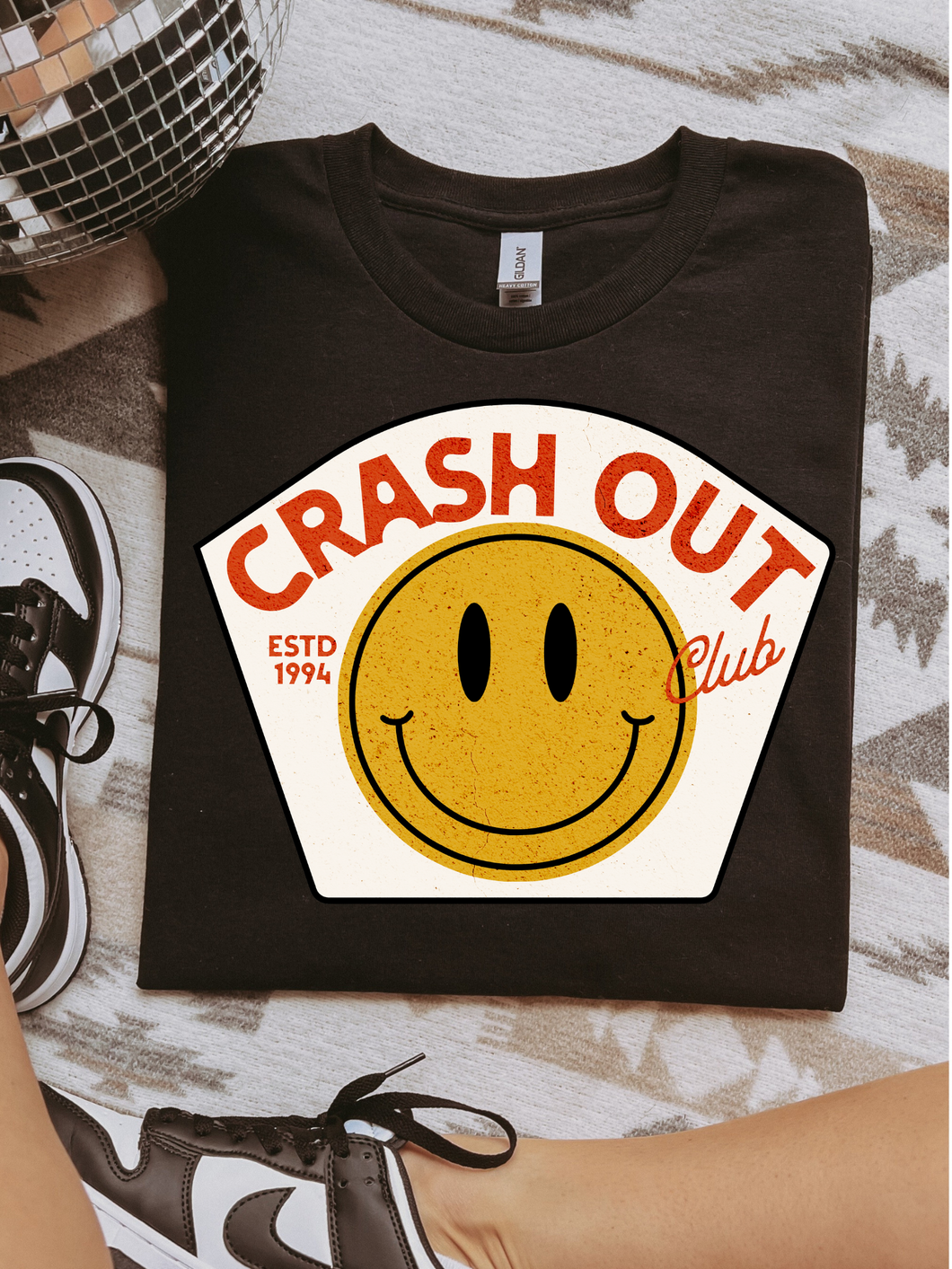 Crash Out Club Graphic Tee