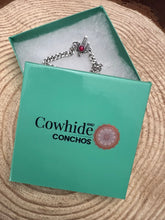 Load image into Gallery viewer, Cactus and Pink Stone Cuban Chain Bracelet
