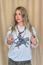 Load image into Gallery viewer, Cowboy Cheetah Crewneck Sweatshirt

