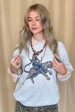 Load image into Gallery viewer, Cowboy Cheetah Crewneck Sweatshirt
