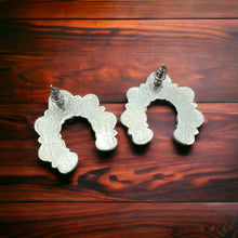 Load image into Gallery viewer, Crescent Moon Squash Earrings
