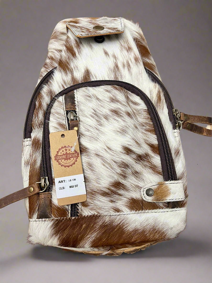 Genuine Hair on Hide Sling Bag