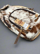 Load image into Gallery viewer, Genuine Hair on Hide Sling Bag
