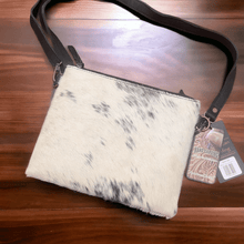 Load image into Gallery viewer, Western Genuine Hair-On Leather Crossbody Handbag
